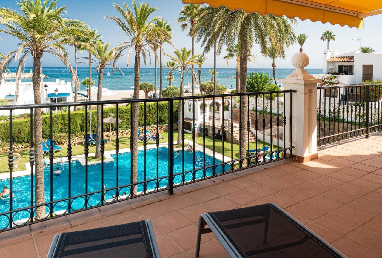 Frontline Beach Apartment Marina Real 5009 Manilva Bagian luar foto