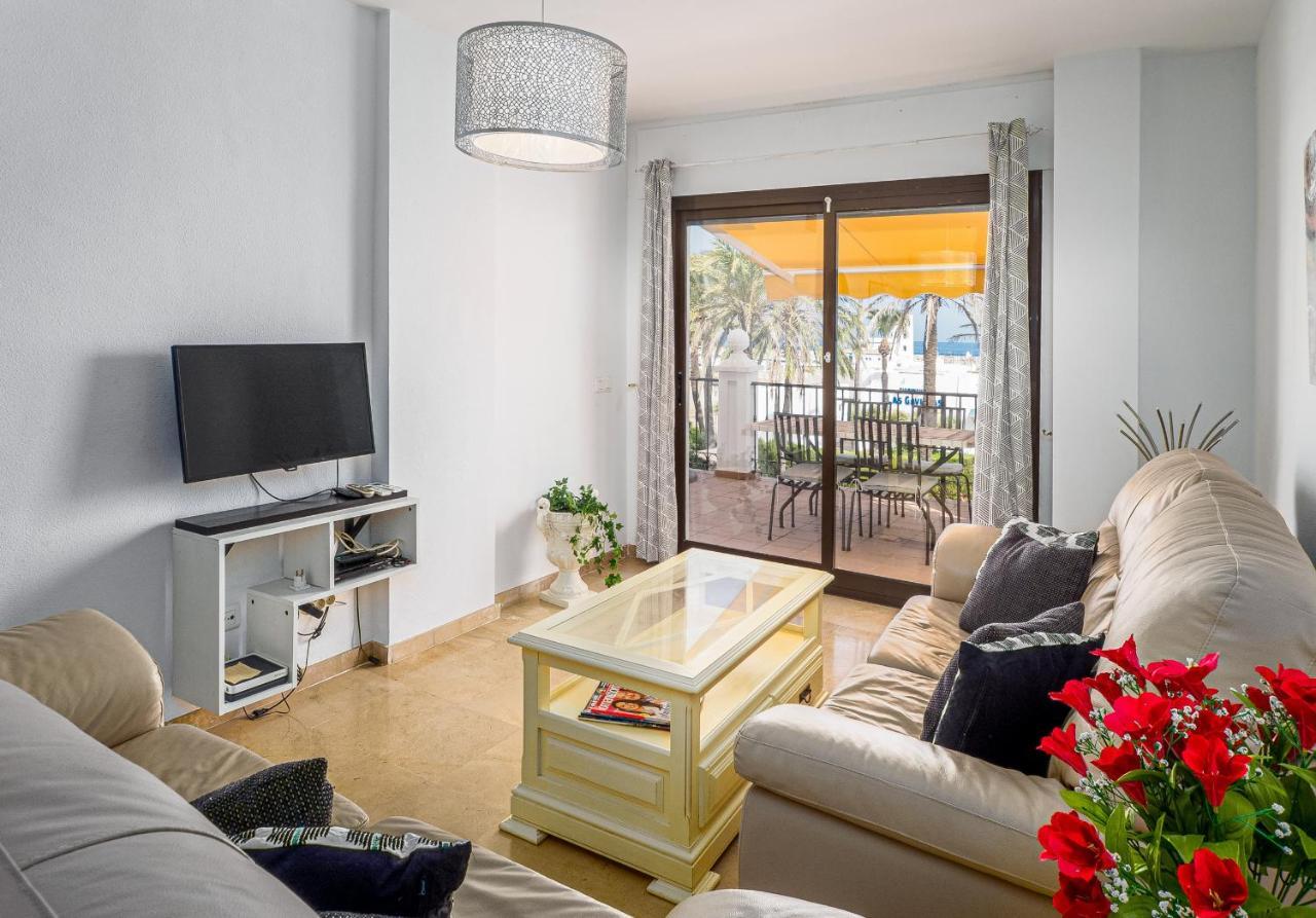 Frontline Beach Apartment Marina Real 5009 Manilva Bagian luar foto