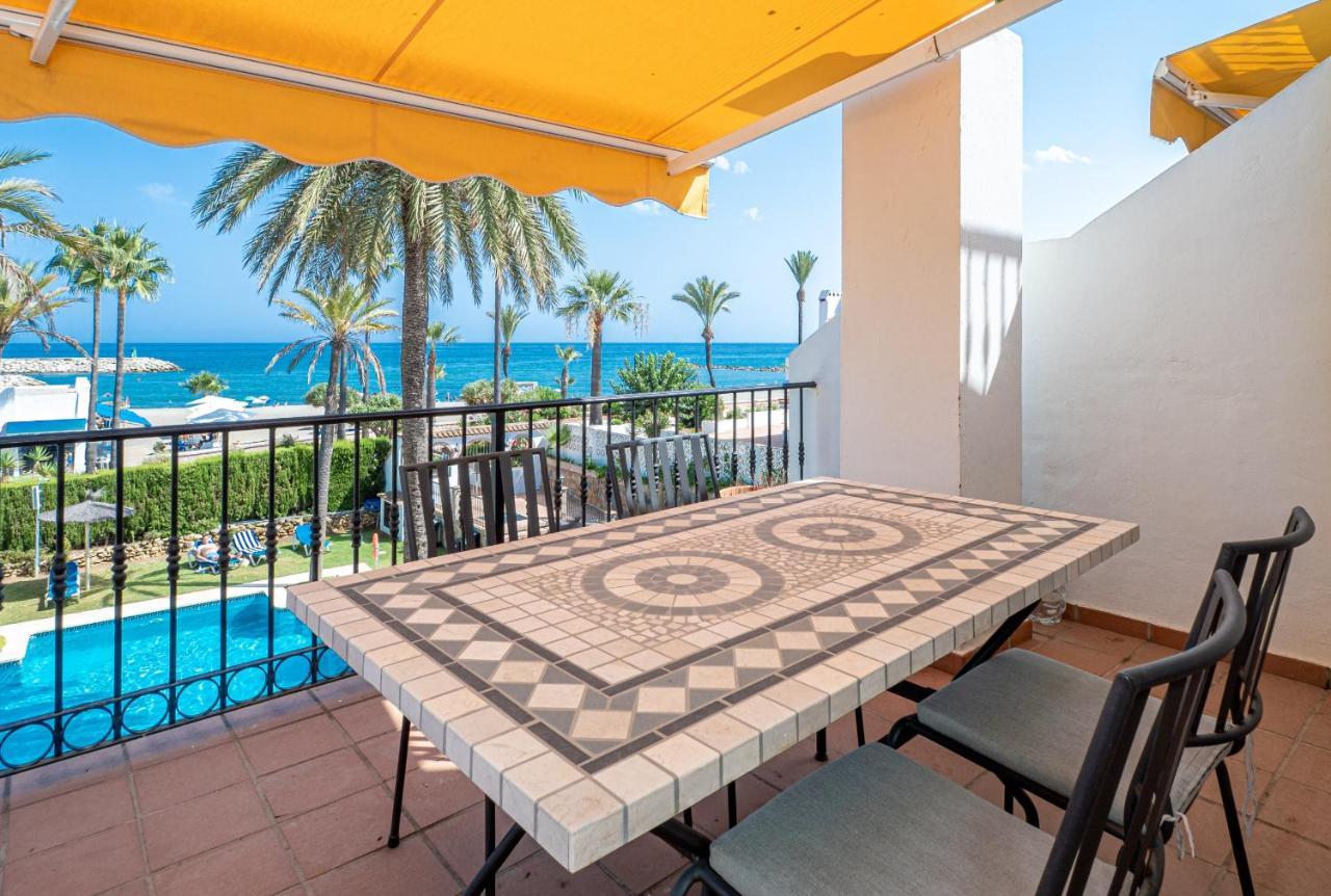 Frontline Beach Apartment Marina Real 5009 Manilva Bagian luar foto