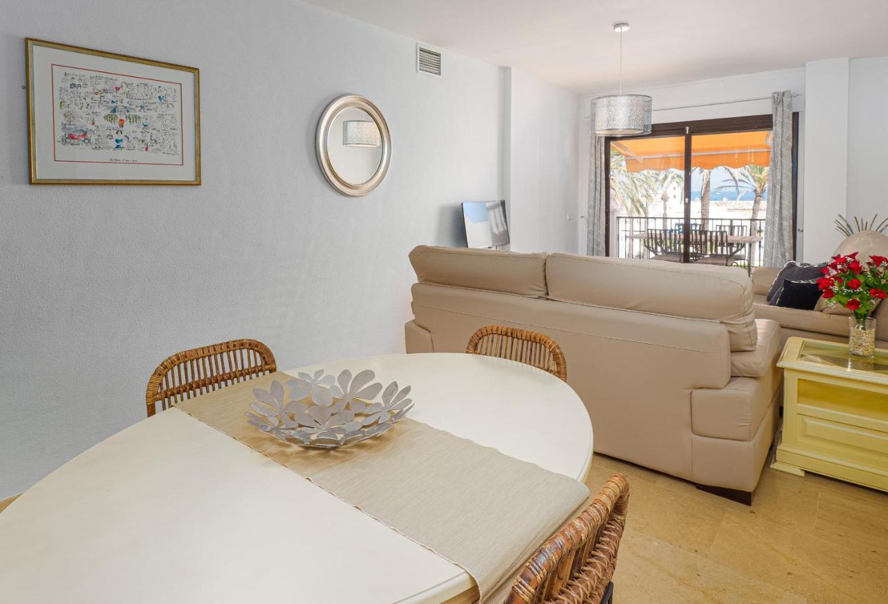 Frontline Beach Apartment Marina Real 5009 Manilva Bagian luar foto