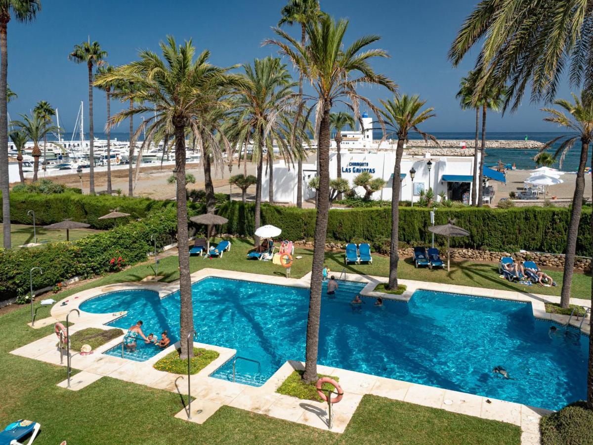 Frontline Beach Apartment Marina Real 5009 Manilva Bagian luar foto