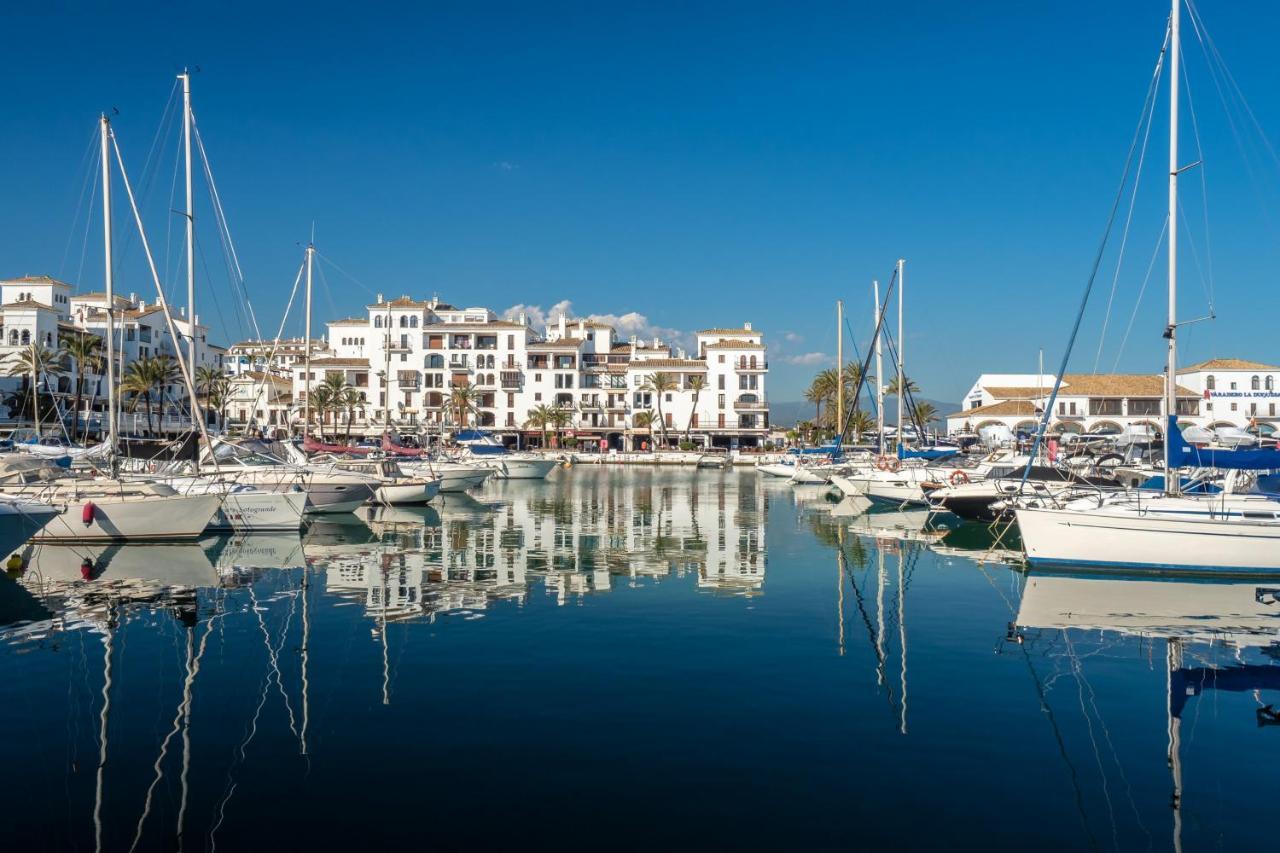 Frontline Beach Apartment Marina Real 5009 Manilva Bagian luar foto