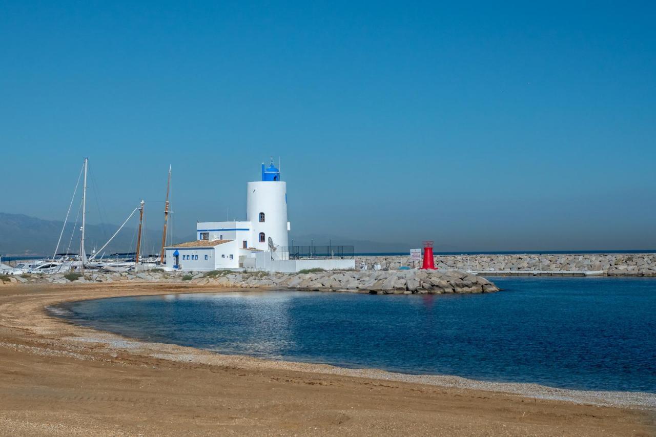 Frontline Beach Apartment Marina Real 5009 Manilva Bagian luar foto